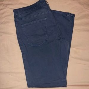 AG Adriano Goldschmied Graduate Navy Chinos 34x32